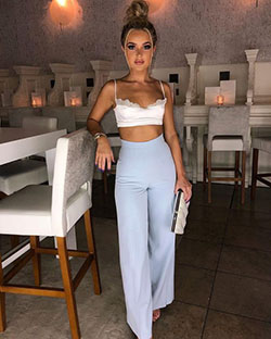 Pantalon palazzo 2019, Palazzo pants, BOHO PANTS: party outfits,  Fashion Nova,  Palazzo pants  