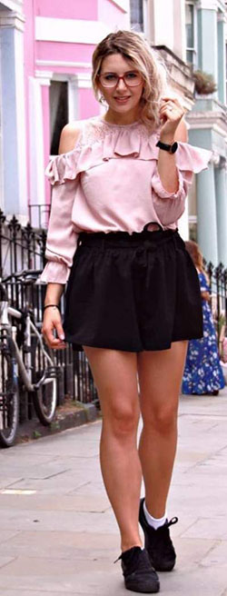 Black and pink outfit ideas: Clothing Accessories,  shirts,  Pink Dresses  