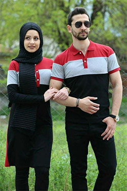 Matching Outfit For Muslim Couples: 