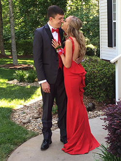 Wedding dress, Cocktail dress: Cocktail Dresses,  Wedding dress,  Prom Outfit Couples  