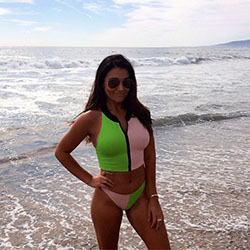 Molly Qerim Hot Pic In Bikini: Cari Champion,  Sports commentator,  molly qerim,  Molly Qerim Hot Pics,  First Take  