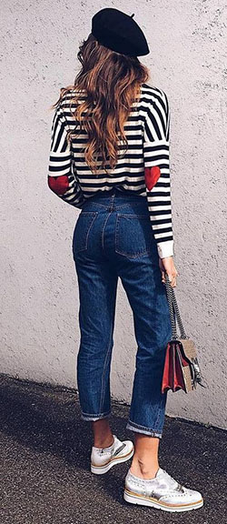 Mom jeans,  Jeans Bag: Mom jeans,  Jeans Outfit  