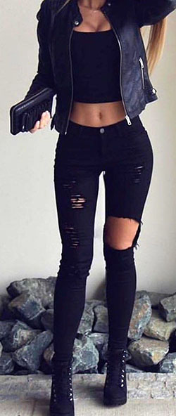 Kim lamarin, Casual wear, Kim Kardashian: Black Jeans Outfit,  Kim Kardashian  