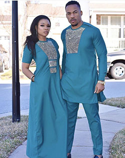Formal wear, Dinner dress: dinner outfits,  Matching African Outfits  