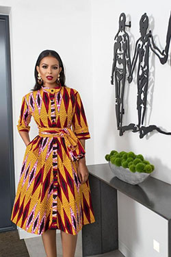 Shirt dresses african print: Maxi dress,  Ankara Dresses  