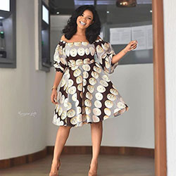 Serwaa Amihere, Serwaa Amihere, Bodycon dress: Ankara Dresses,  Serwaa Amihere  