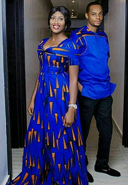 African Couple Look Cute And Classy: Kente cloth,  Matching African Outfits  