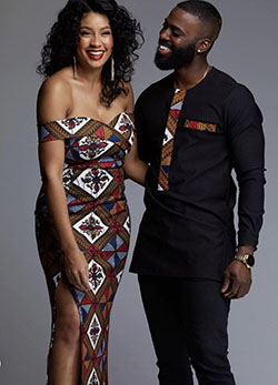 Ankara couples outfit: Matching African Outfits  
