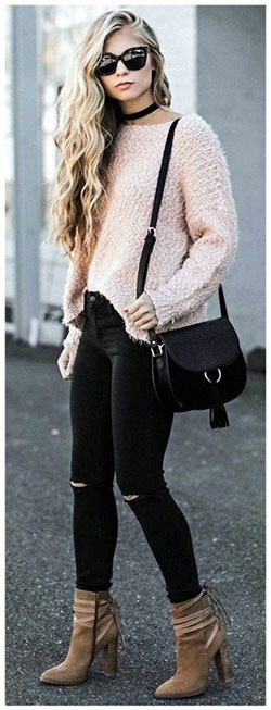 Fall outfits 2017 teens: Black Jeans Outfit,  winter outfits,  Fashion week  