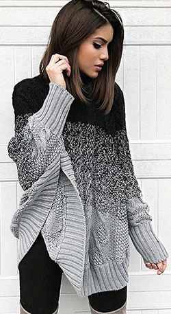 Stylish Winter Outfits You Will Love: Casual Winter Outfit,  winter outfits,  Over-The-Knee Boot  