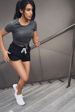 Jazmine garcia gym | Gym Shorts Outfit Summer: Gymshark Ltd,  Fitness Model,  Casual Sporty Outfits,  Strength training,  Gym shorts,  Yoga Shorts,  Running shorts,  Boxer shorts  