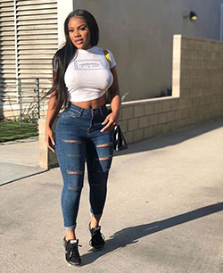 Black Girl Los Angeles,  Majin Buu: Jeans Outfit,  Los Angeles  