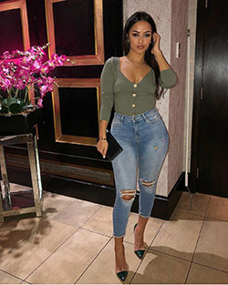 Nightclub outfits Photo shoot: Curvy Teen,  Negz Negar  