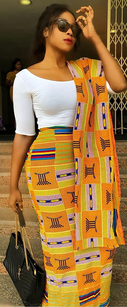 Trendy ankara styles 2018: Aso ebi,  Kente cloth,  Ankara Long Gown  