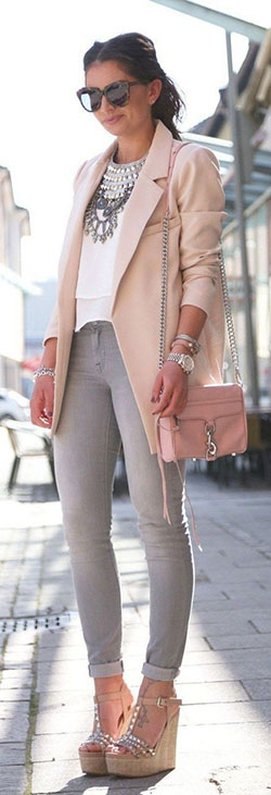 Women stylish over 40: Casual Winter Outfit,  Smart casual,  Business casual  