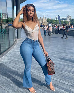 Black Girl Anti-aging cream,  Mobile Phones: Jeans Outfit  