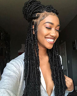 Crochet faux locs: Crochet braids,  Box braids,  Braided Hairstyles,  Locs Crochet  