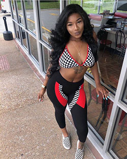 Dope summer outfits for black women: Baddie Outfits  
