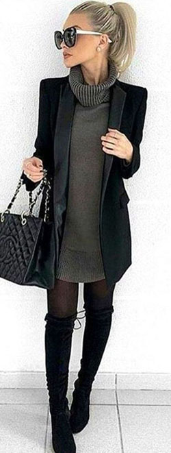 Ladies winter outfits 2019: winter outfits,  Business casual  