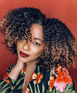 Afro-textured hair,  Hair coloring: Afro-Textured Hair,  Long hair,  Hair Color Ideas,  Jheri Curl,  Brown hair,  African hairstyles  