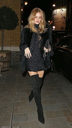 Rosie lou lou private members club: Over-The-Knee Boot,  Kate Moss  