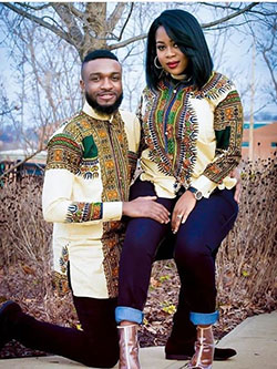Modern african attire for couples: Aso ebi,  Fashion Nova,  Matching African Outfits  
