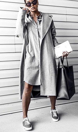 Trench coat,  Street fashion: Trench coat,  Street Outfit Ideas,  Wool Coat  