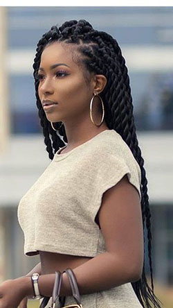 Trending braids hairstyles 2019: Lace wig,  Afro-Textured Hair,  Crochet braids,  Box braids,  Braided Hairstyles,  Synthetic dreads,  Baddie hairstyles  