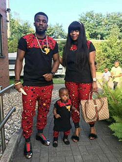 Matching African Outfits For Family: African Dresses,  Matching African Outfits  