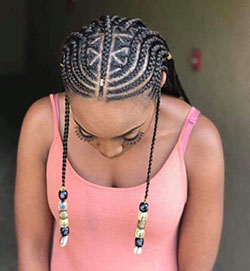 Tribal braided hairstyles: 