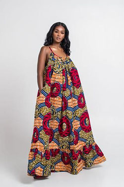 Day dress, Maxi dress, Petite Robe: Maxi dress,  Traditional African Outfits,  Petite Robe  