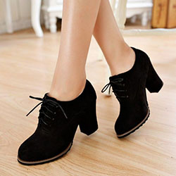 Black heels shoes women: High-Heeled Shoe,  Boot Outfits,  Court shoe,  Platform shoe,  Work Shoes Women  