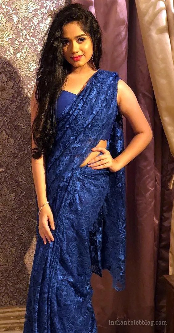 Hot Jannat Zubair In Blue Saree: Jannat zubair,  Pankti Sharma,  Hot Girls In Saree  