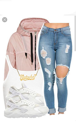 Cute Back To School Outfits For High School: Air Jordan,  Nike Huarache,  Swag outfits  