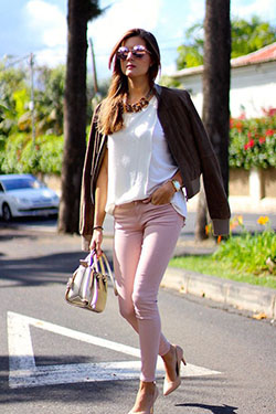 Looks con pantalon rosa: Pink Dresses  