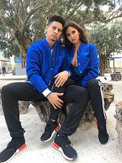 Picture Perfect Christmas Outfit Ideas: Couple Matching Outfit  