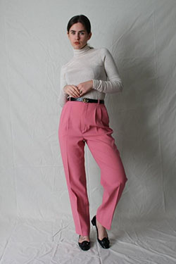 Pink Pant Outfit Ideas: Pink Pant  