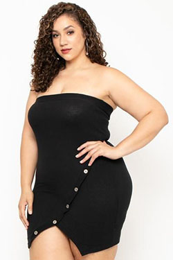 Fashion model, Nadia Aboulhosn, Plus-size clothing: Plus size outfit,  Plus-Size Model,  Sexy dresses,  Nadia Aboulhosn  