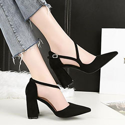 Girls summer block high heels sandals: High-Heeled Shoe,  Stiletto heel,  Wedding Shoes,  Work Shoes Women  