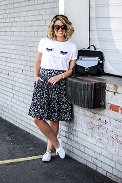 Casual wear,  Polka dot: Outfit With Vans  