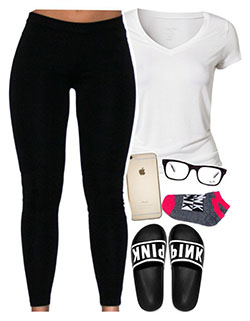 Cute Swag Outfits For School Girls: Slim-Fit Pants,  Swag outfits  