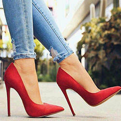 High-heeled shoe,  Court shoe: High-Heeled Shoe,  Court shoe,  Stiletto heel,  Work Shoes Women  