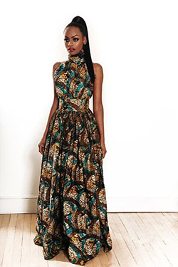 African fabric dress designs: party outfits,  Maxi dress,  Traditional African Outfits  