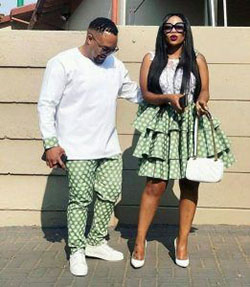 Tumi katali buthelezi: Matching African Outfits  