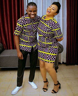 Mordern ankara couple styles: Matching African Outfits  