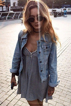 Leather jacket,  Jean jacket: Jean jacket,  Street Outfit Ideas,  Boxy Jacket  