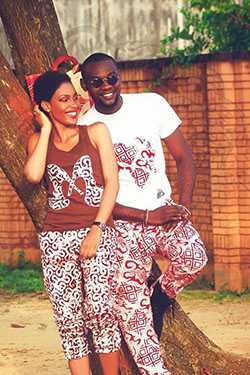 Best of Ankara Styles for Couples,  Casual wear,  Clothes shop: Matching African Outfits  