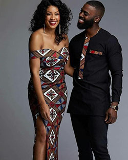 Ankara couples outfit: Matching African Outfits  