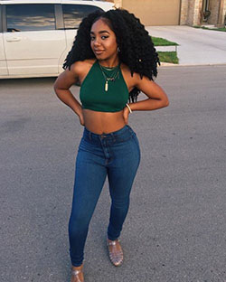 Fashion nova run away jeans: Crop top,  Slim-Fit Pants,  Fashion Nova,  Swag Outfit Teens  