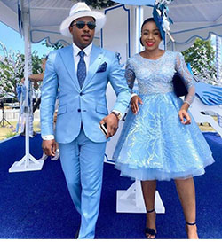 Matching couples outfits: Wedding dress,  Matching African Outfits  